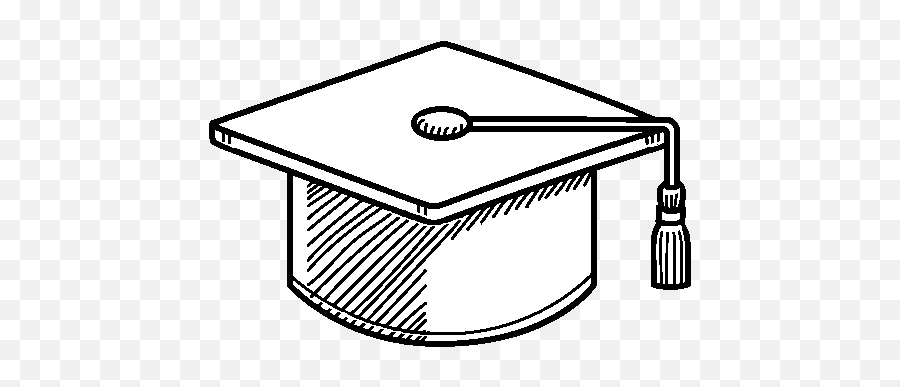 Dibujo De Birrete Graduación Para Colorear - Gorro De Graduation Hat Drawing Png,Birrete Png