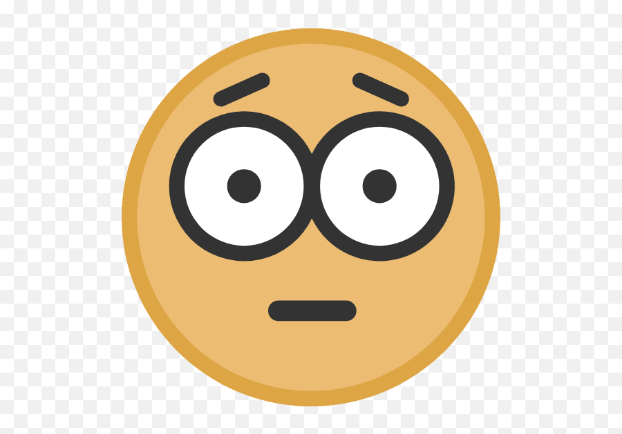 Yellow Shocked Face Graphic Picmonkey Graphics - Adesivo Redondo Emoji Png,Shocked Face Png