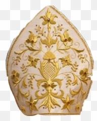 Pope Freetoedit Hat Sticker - Pope In His Hat Png,Pope Hat Png