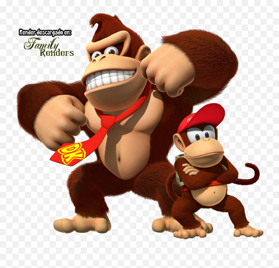 Png - Donkey Kong And Diddy Kong Relationship,Donkey Kong Png