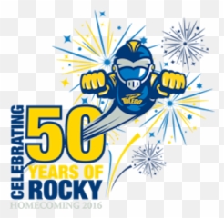 Ut To Celebrate Rockyu0027s 50th Birthday - Toledo Rockets Png,50th Birthday Png