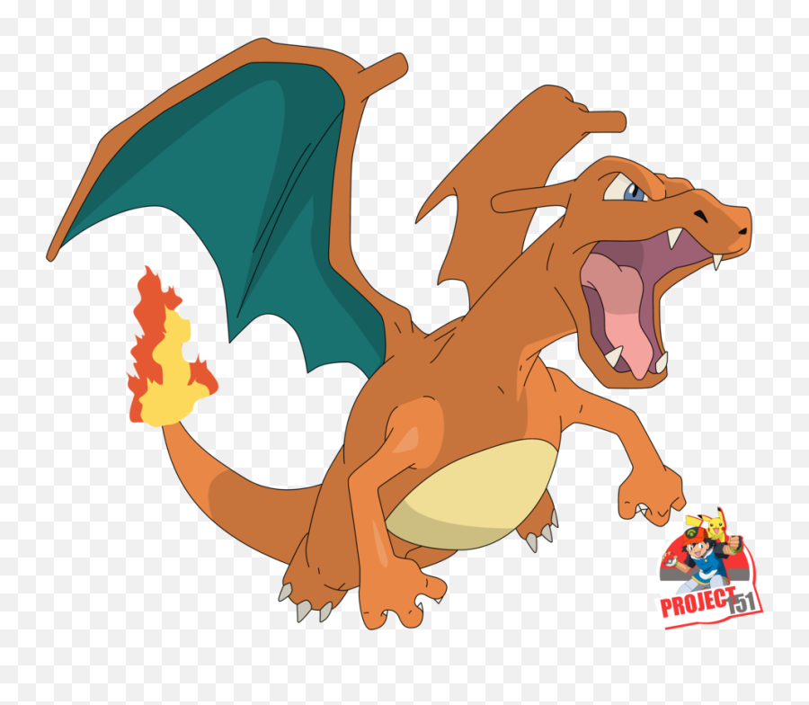 Download Charizard Vector Baby Clipart - Pokemon Fire Red Charizard Png,Charizard Transparent