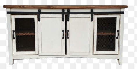 Lt Com 92 - White Barn Door Tv Stand Png,Tv Stand Png