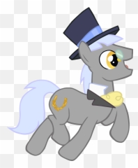 43553 - caesar hat male monocle and top pony safe Mlp Caesar png