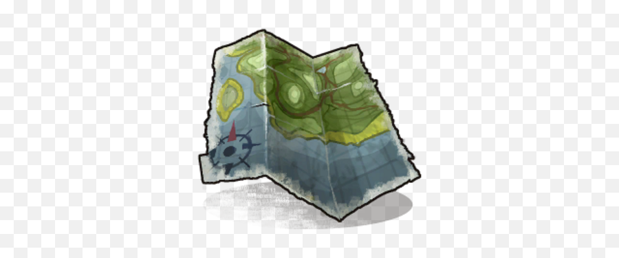 Paper Map Rust Wiki Fandom Png Icon