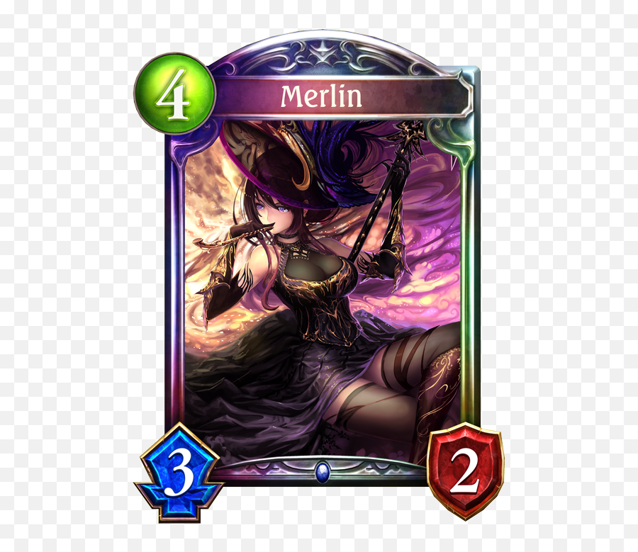 Download Shadowverse Merlin Art - Full Size Png Image Pngkit Shadowverse Merlin,Merlin Png