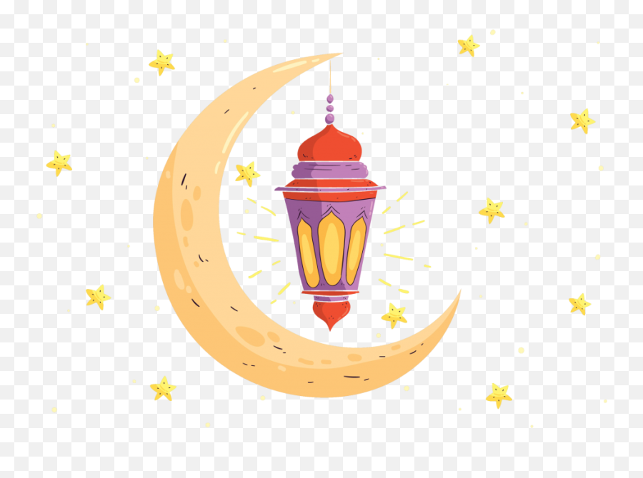Moon Png Ramadan - Ramadan Crescent Moon Transparent,Crescent Moon Png Transparent