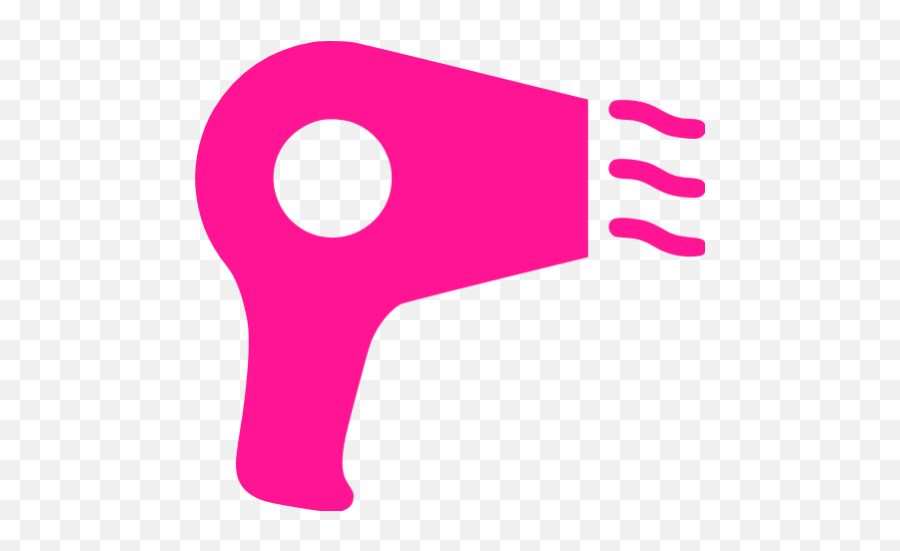 Deep Pink Hair Dryer Icon - Free Deep Pink Hair Dryer Icons Pink Hair Dryer Icon Png,Hair Icon