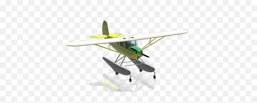 Cessna 140 Amphibian - Aircraft Png,Icon Seaplane