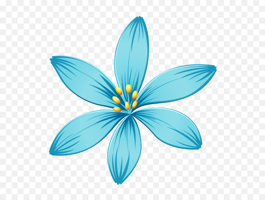 Blue Flowers Flower Png Images - Flowers With Clear Background,Blue Flowers Png