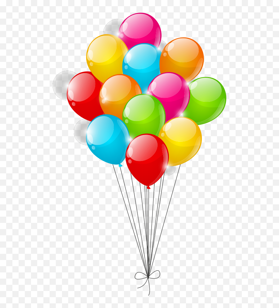 Colorful Balloons Transparent Images - Colorful Balloons Transparent Background Png,Balloons Transparent