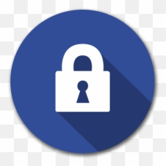 Download Hd Lock - icon Facebook Transparent PNG Image Vertical