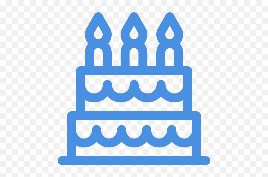 Birthday - Horizontal Png,Birthday Cake Icon Transparent Background
