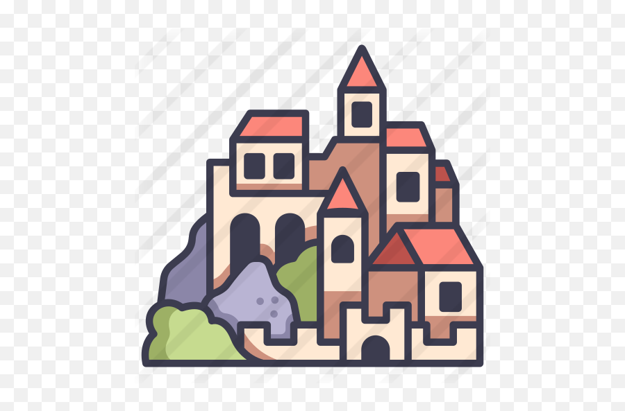 Castle - Free Architecture And City Icons Vertical Png,Castle Icon Transparent