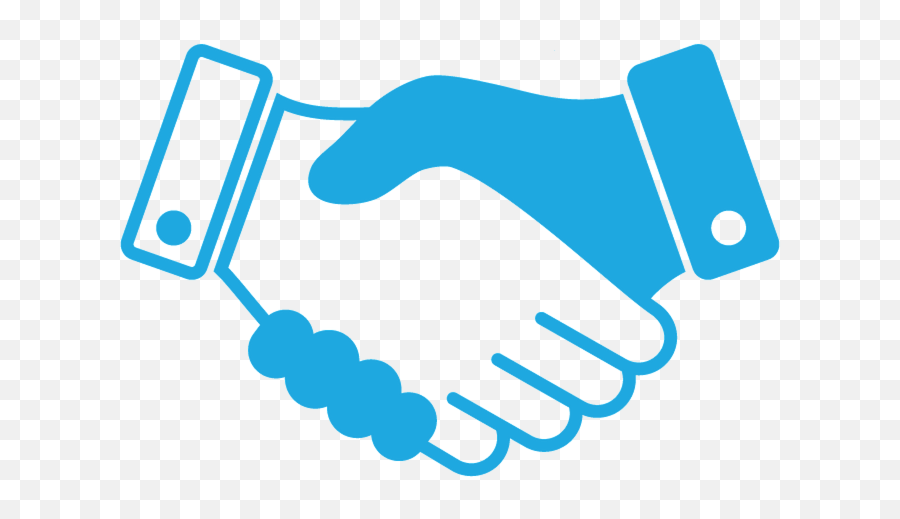 Download Free Shaking Hand - Blue Handshake Icon Png,Computer Hand Icon Png