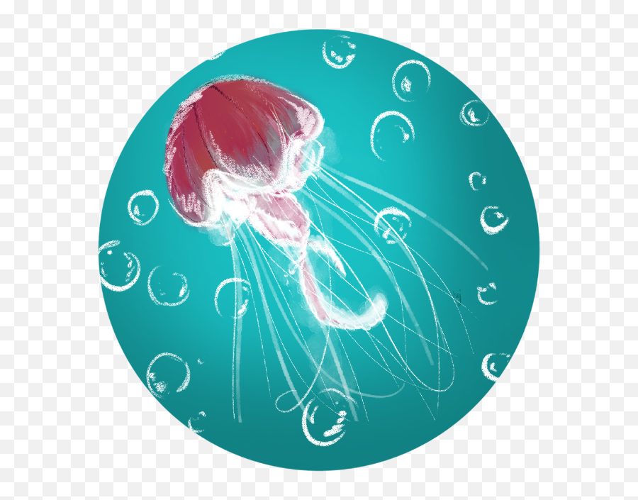 Jellyfish - Illustration Png,Transparent Jellyfish
