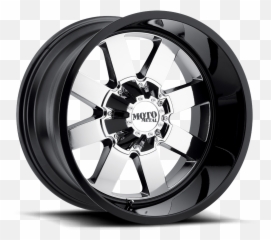 Moto Metal Mo962 Pvd Center Gloss Black Lip 20x12 - 44 8x1651 Rim png