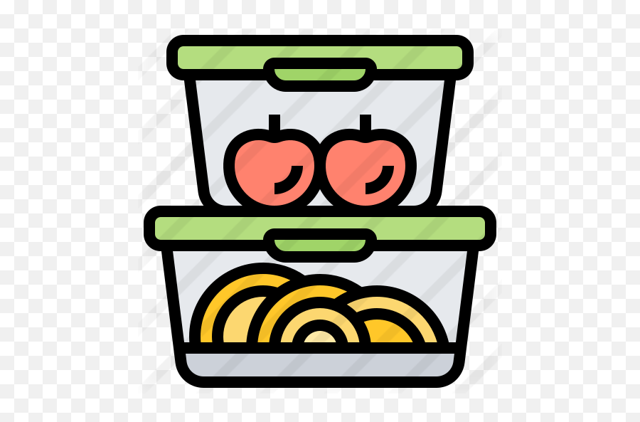 Food Container Free Vector Icons Designed By Eucalyp - Frozen Yogurt Icon Vector Png,Lunch Box Icon