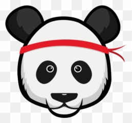 Graphic Art Simple Panda Logo - MPGH MultiPlayer Game Dot png