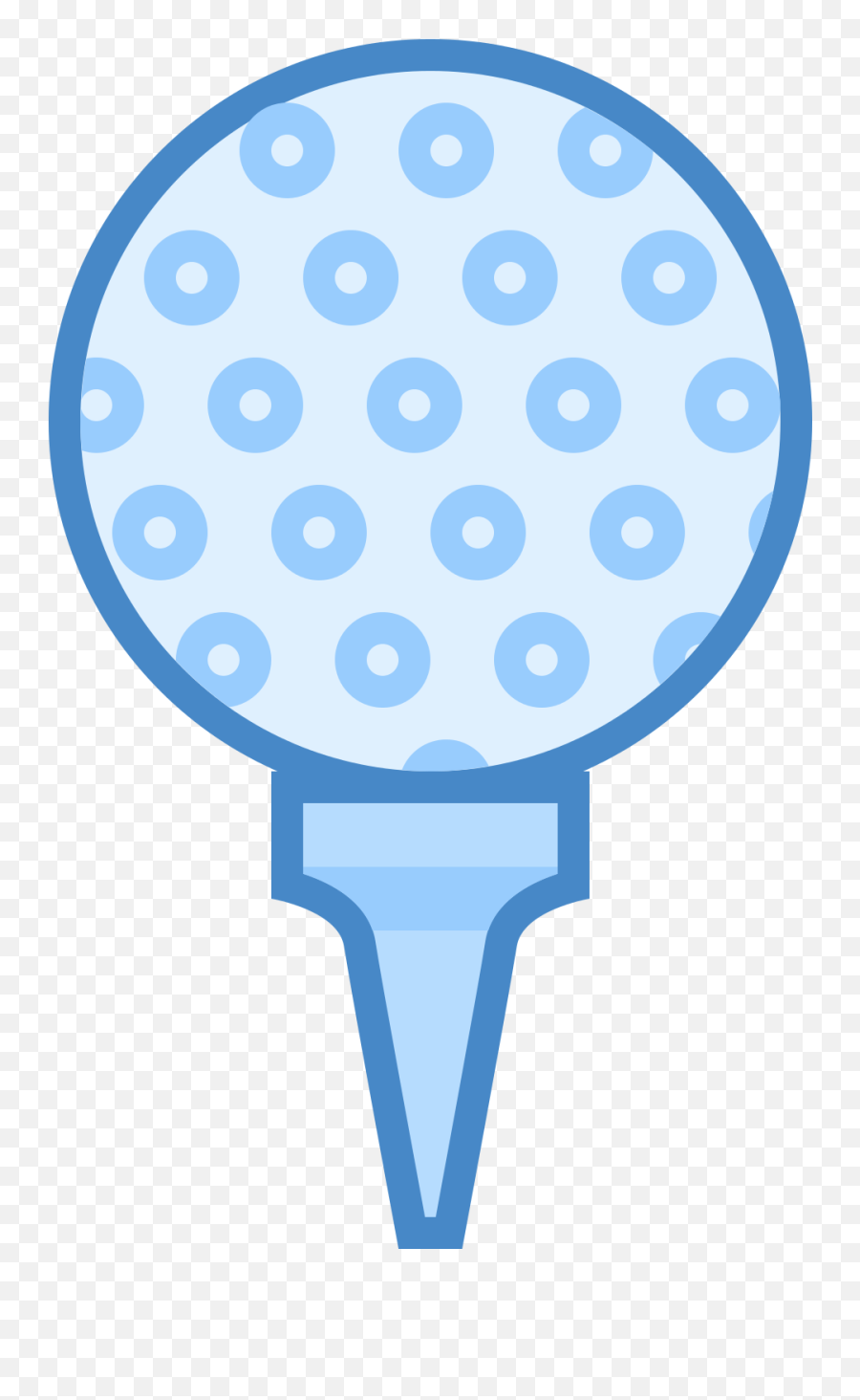 Download Golf Ball Icon Blue Png Clipart - Golf Ball Png Golf Blue Icon,Rattle Icon