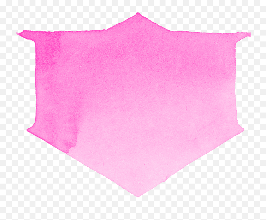 7 Pink Watercolor Label Png Transparent Onlygfxcom - Paper,Labels Png