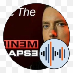 Eminem Slim Shady Soundboard - White png