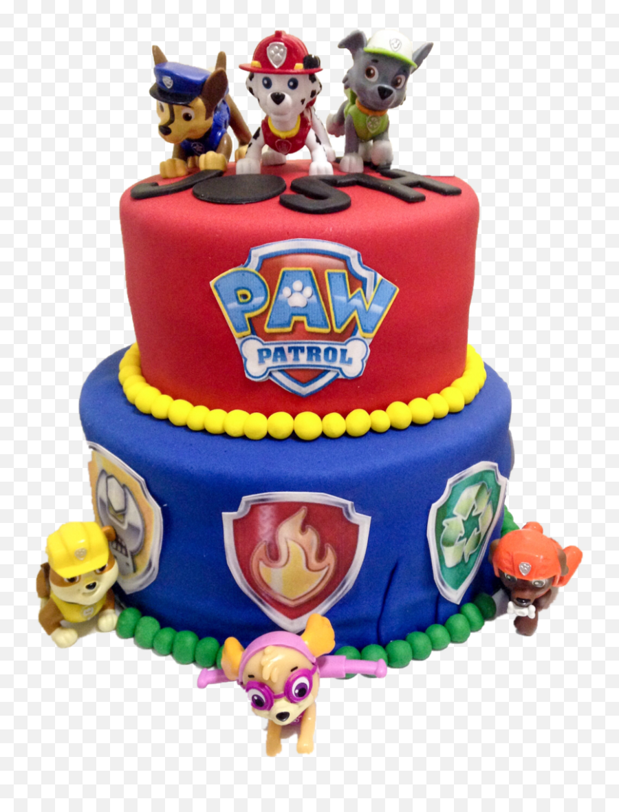 Childrenu0027s Cakes U2014 Fabipops - Birthday Paw Patrol Cake Png,Cake Png Transparent