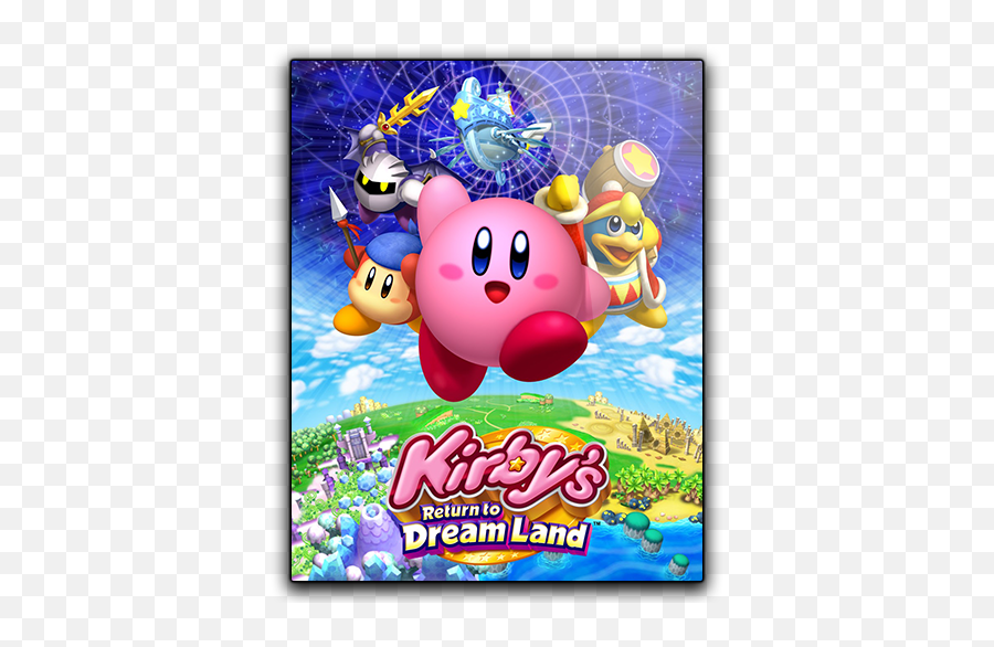 Icon Kirbyu0027s Return To Dream Land Kirby Mario Wii Games - Kirby Return To Dreamland Png,Mario Kart Wii Icon