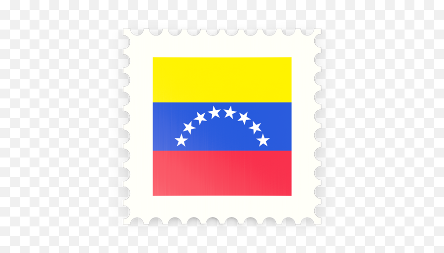 Postage Stamp Icon Illustration Of Flag Venezuela - Venezuela Png,Stamp Icon Png