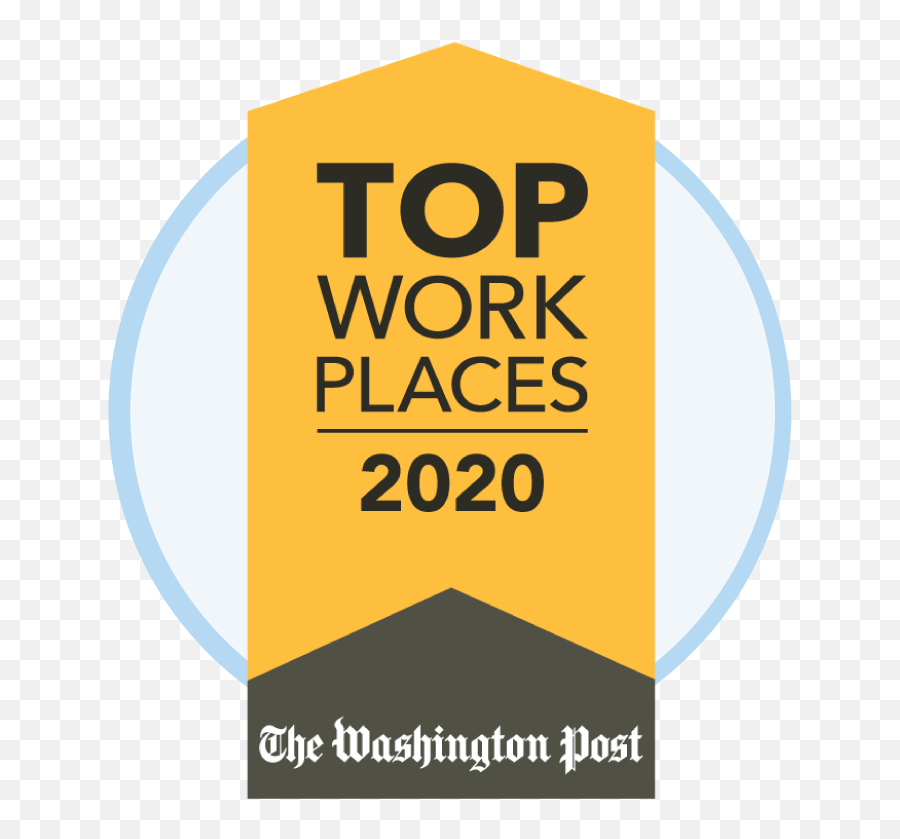 Winning The Washington Postu0027s 2020 Top Workplace Award - Vertical Png,Linked In Yellow Icon