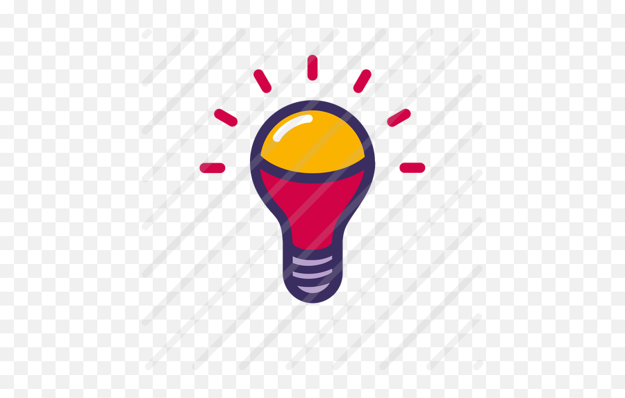 Electricity Creative Idea Bulb Lamp Lightlamp - Light Bulb Png,Light Icon Pack