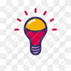 Electricity Creative Idea Bulb Lamp Lightlamp - Light Bulb png