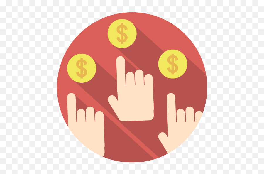 Bid Money Hands Free Icon - Iconiconscom Png,Hand Money Icon