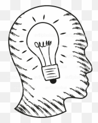 Brain Drawing - White Background png