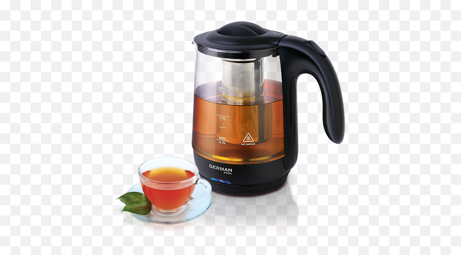 Cordless Glass Water Kettle Png Of