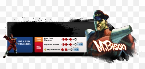Super Street Fighter Iv 3d Edition - Street Fighter 4 Png,M Bison Png