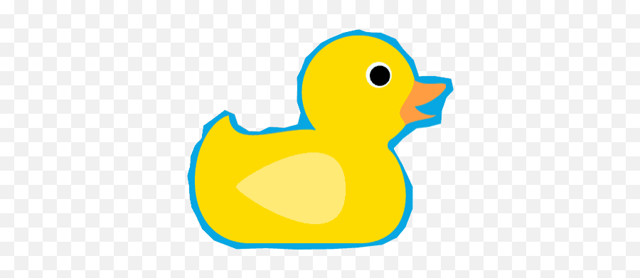 Top Rubber Duck Stickers For Android U0026 Ios Gfycat - Animated Gif Transparent Duck Gif Png,Rubber Duck Transparent Background
