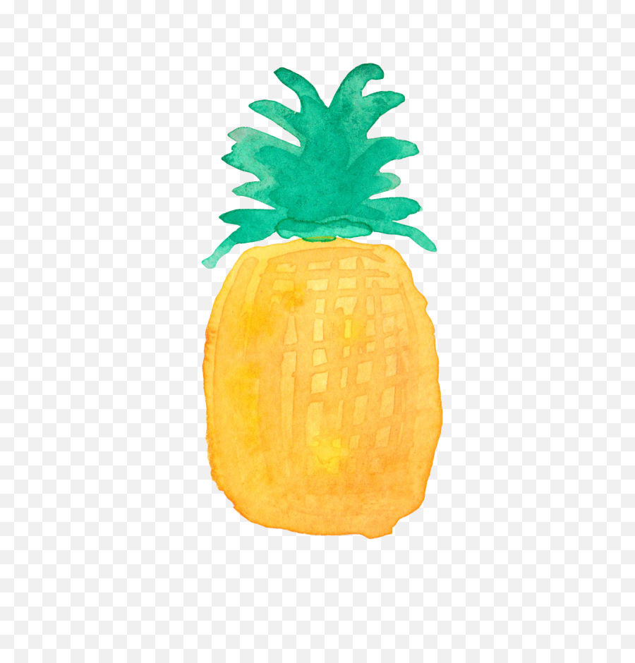Download Pineapple Drawing Watercolor Painting - Pineapple Watercolor Pineapple Clipart Png,Pineapple Clipart Png