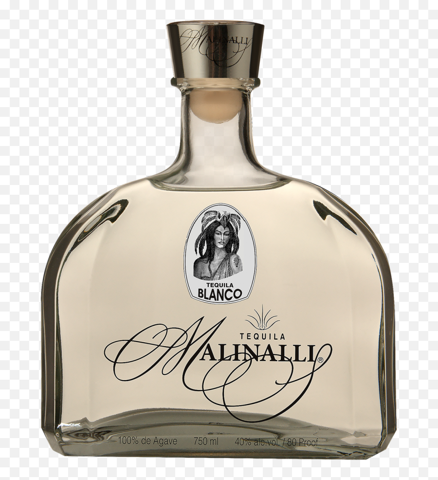 Download Hd Malinalli Tequila Blanco - Malinalli Tequila Png,Tequila Bottle Png