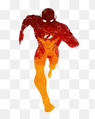 Flash Superhero Transparent Background - Dc Comics png