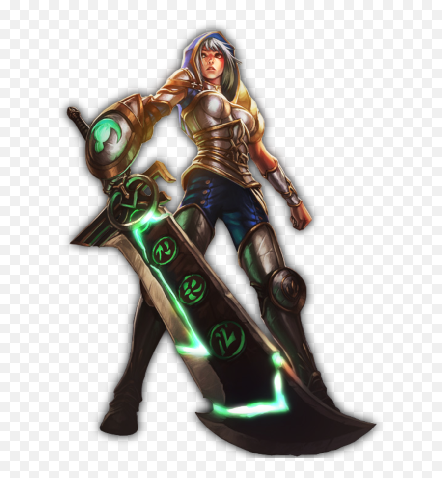 Lol Riven Png 4 Image - League Of Legends Riven Png,League Of Legends Transparent