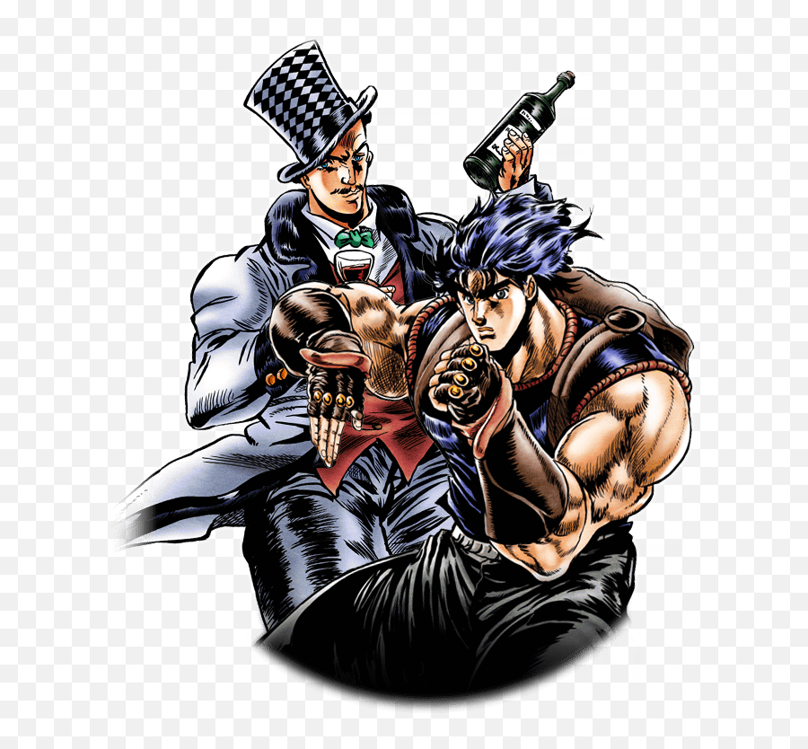 Download Unit Jonathan Joestar And - Jonathan Joestar Png,Joseph Joestar Png