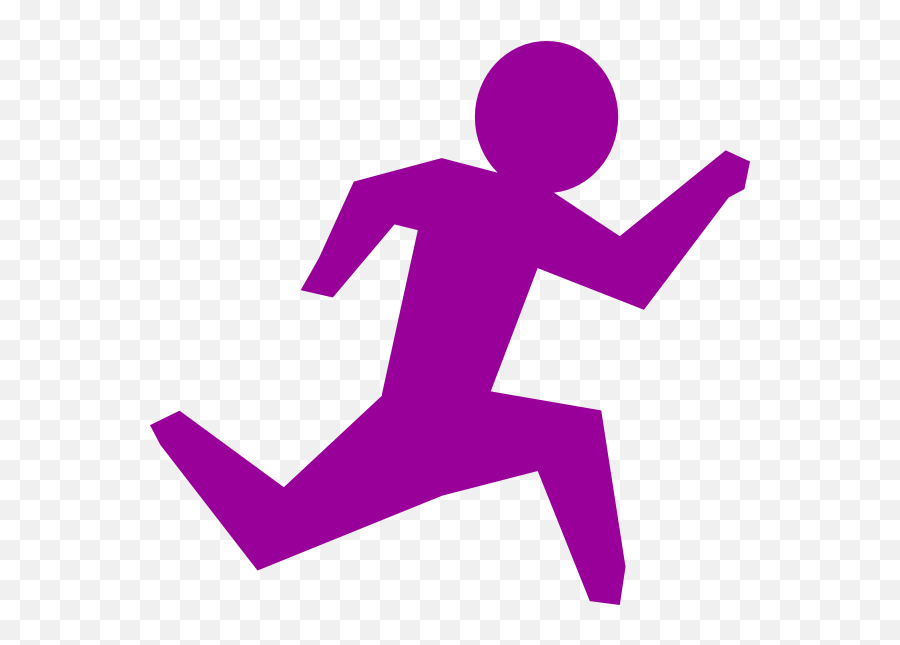 Running Icon - Running Silhouette Man Running Cartoon Png,Stick Transparent Background