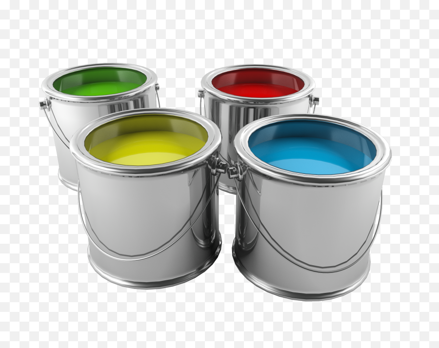 Paint Buckets Transparent Png - Paint Can Transparent Background,Bucket Transparent Background