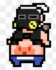 Pixilart - Roadhog By Witheredfoxy Cartoon Png,Roadhog Png