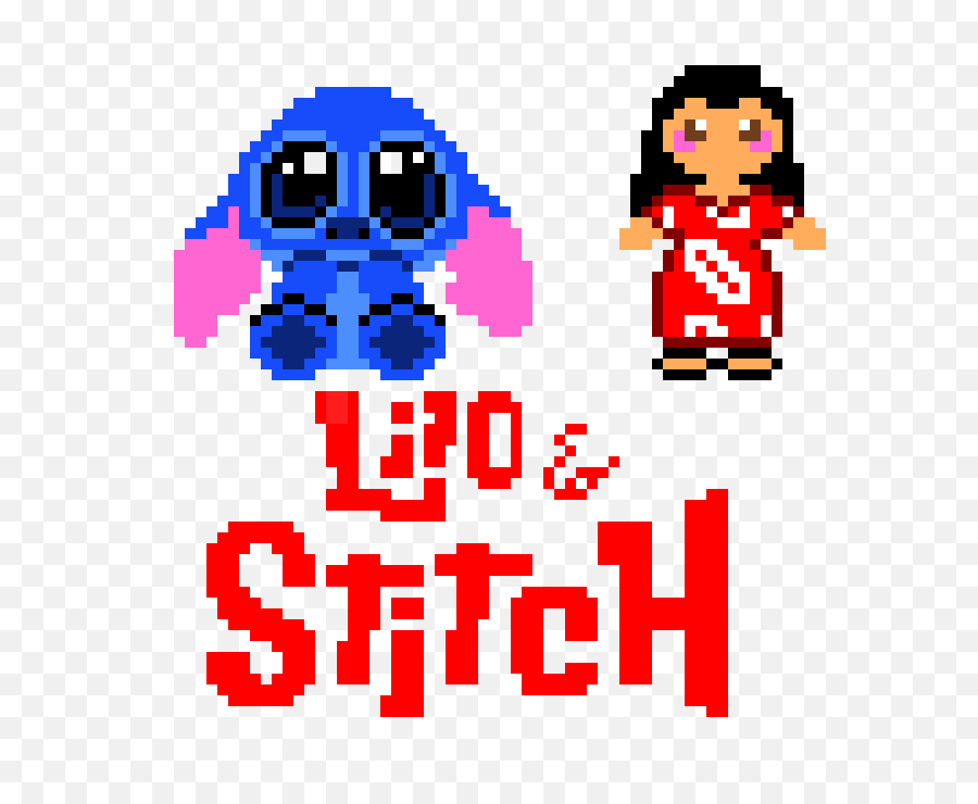 Stitch - Lilo Y Stitch Píxel Art Png,Lilo Png