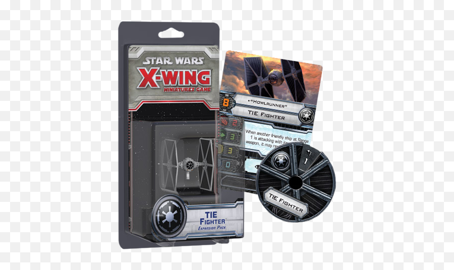 Star Wars - Xwing Miniatures Game Tie Fighter Expansion Pack Tie Advanced X Wing Png,Tie Fighter Png