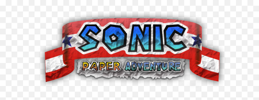 Sonic Paper Adventure Logo - Sonic Adventure Png,Adventure Logo