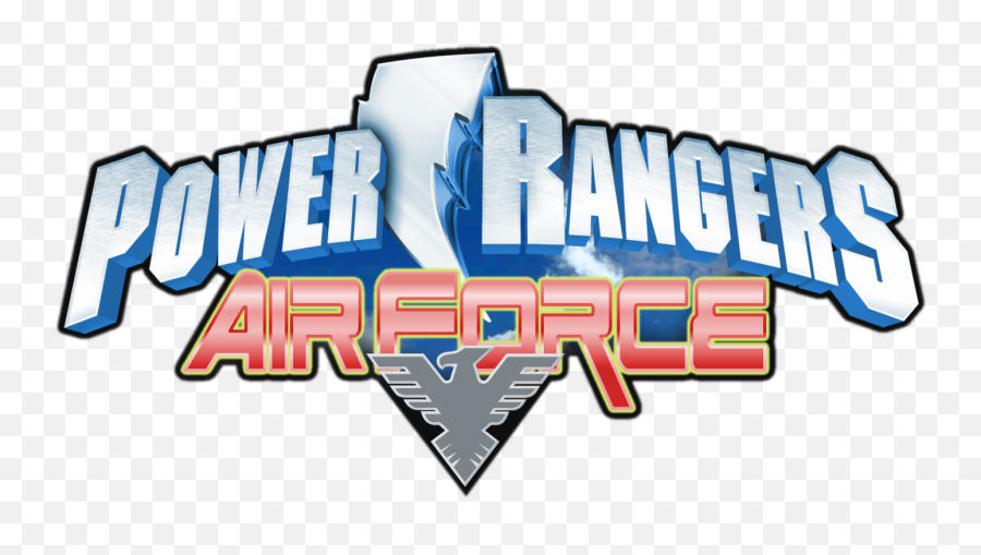 Download Hd Power Rangers Airforce Logo - Power Ranger Wild Power Rangers Air Force Png,Power Rangers Transparent