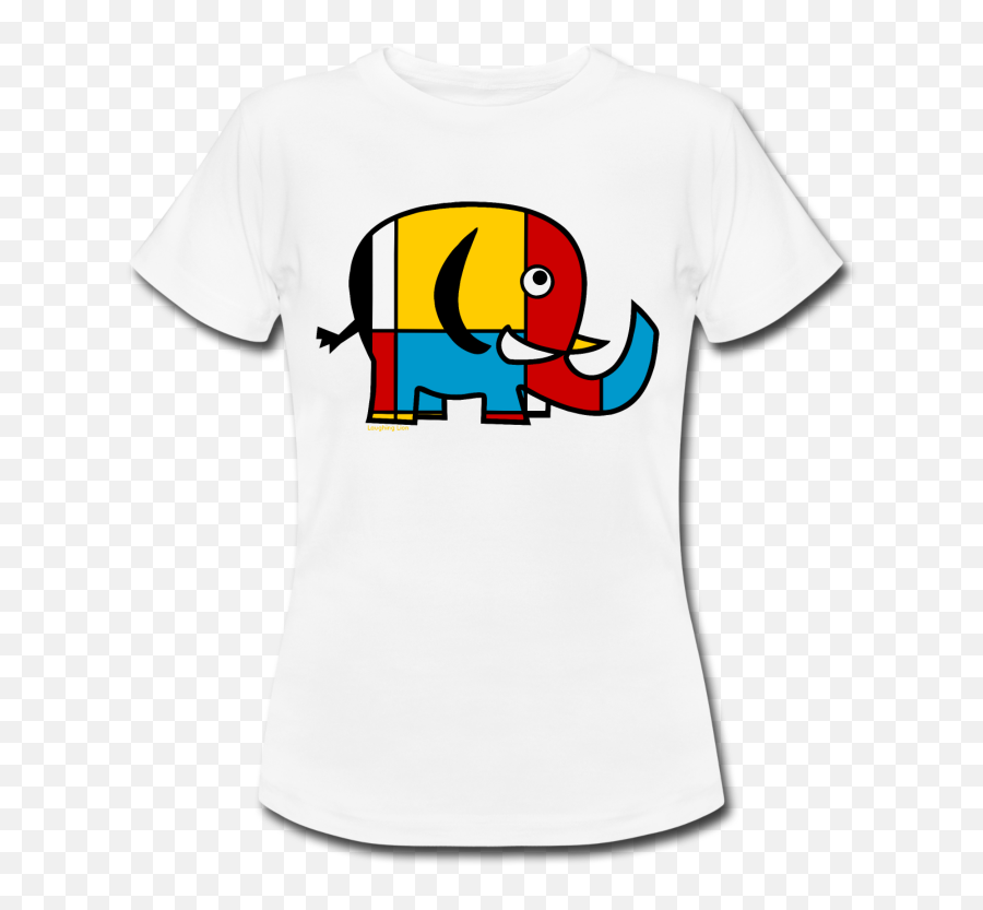 Womens White Elephant T - Shirt From Laughing Lion Design Png,White Elephant Png